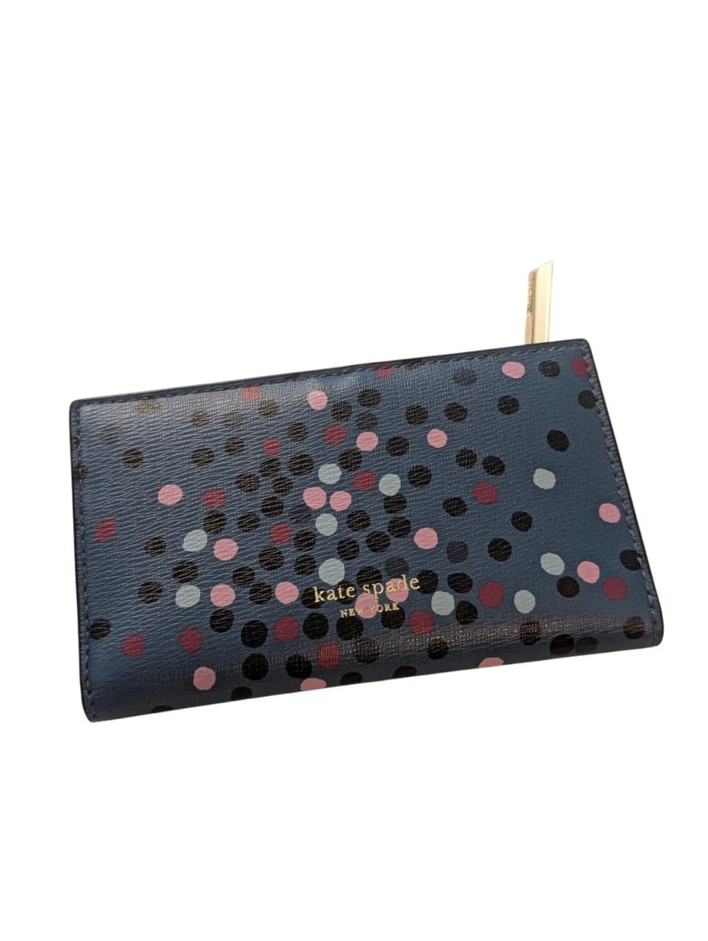 Kate Spade Smitten Kitten Polka Dot Bifold Wallet